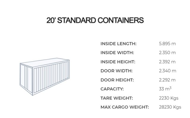 CONTAINER THƯỜNG 20'