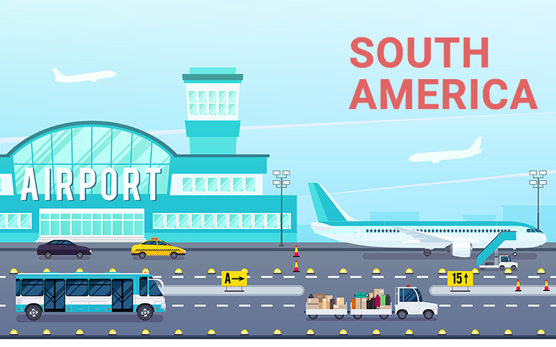 Danh Sách Sân Bay Quốc Tế Nam Mỹ Kèm Theo Mã ICAO và IATA