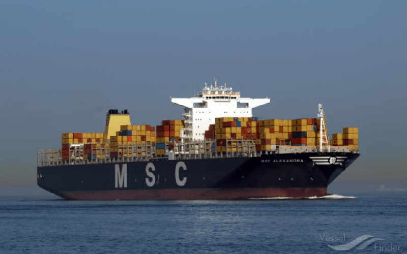 MSC tăng giá cước từ châu Phi đến các cảng lớn của châu Âu