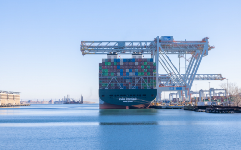 Port of Boston handles largest container ship in its history