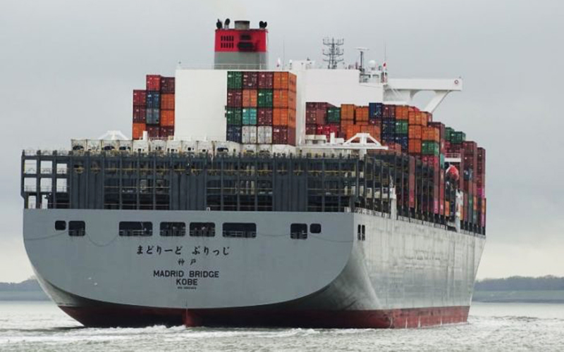 ONE’s New Panamax vessel suffers container collapse in the North Atlantic