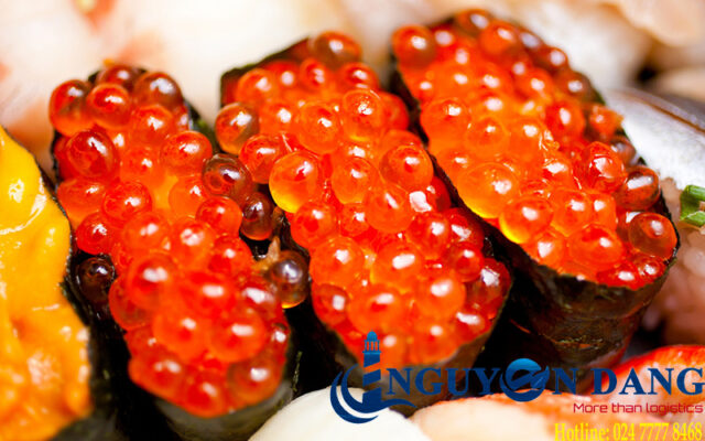 Thủ tục nhập khẩu trứng cá hồi